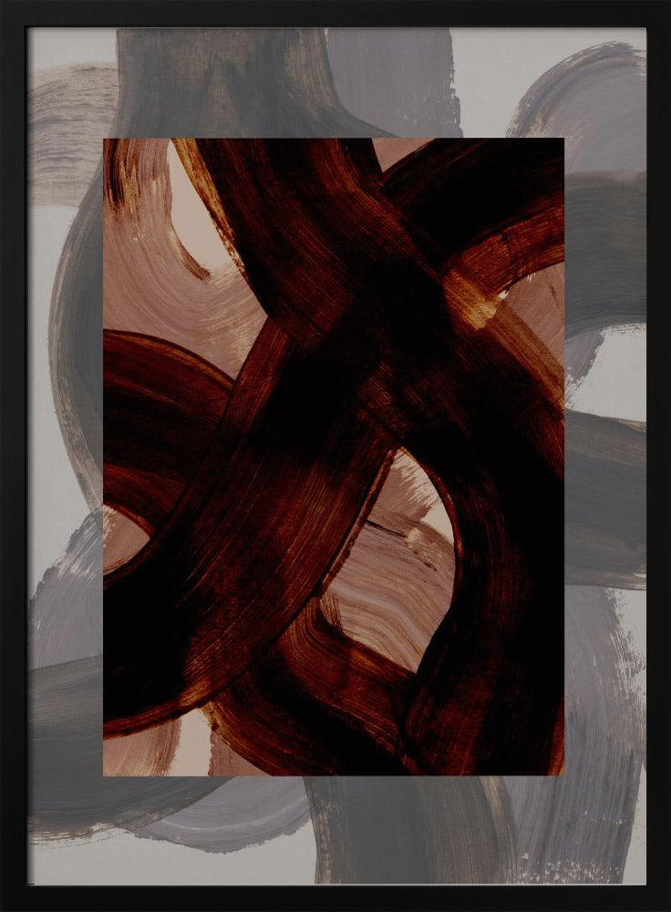 Abstrakte Pinselstriche 150 | Poster
