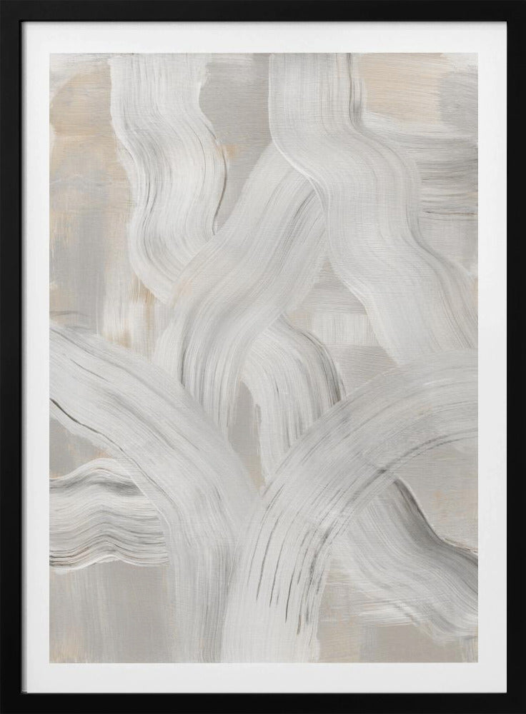 Abstrakte Pinselstriche 126 | Poster