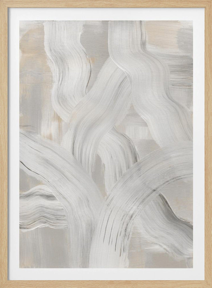 Abstrakte Pinselstriche 126 | Poster
