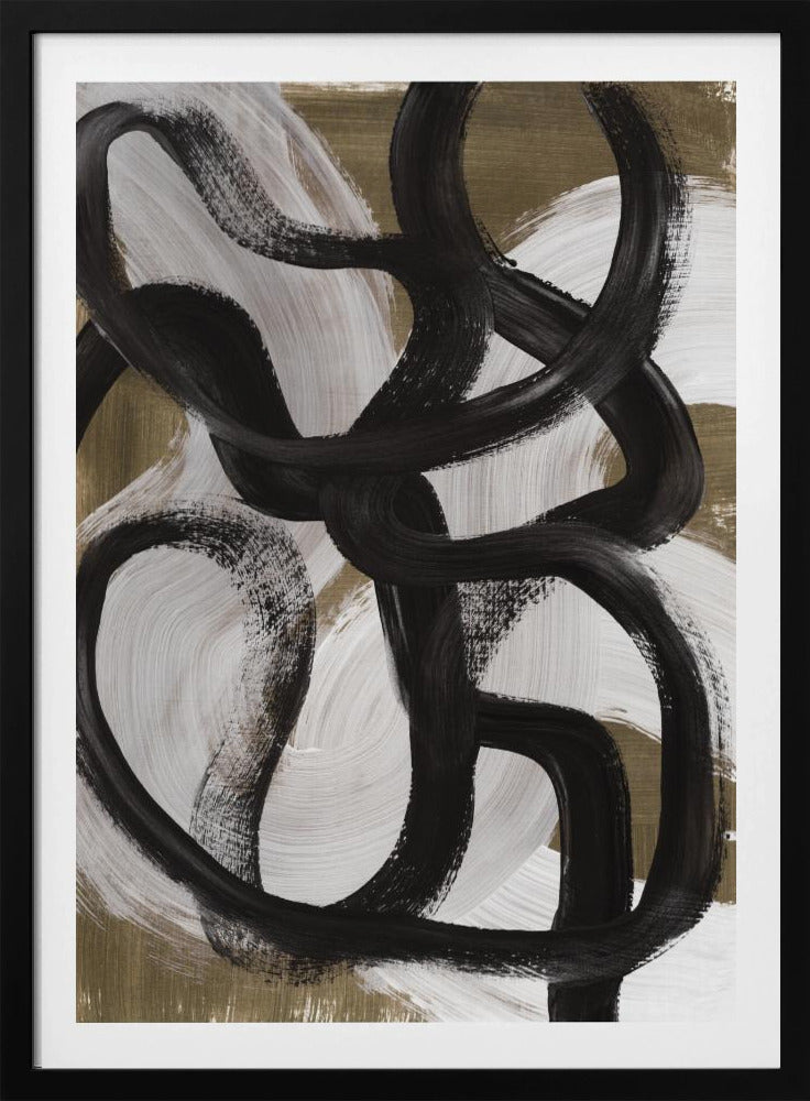 Abstrakte Pinselstriche 127X | Poster