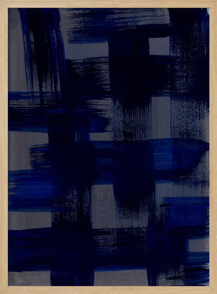 Abstrakte Pinselstriche 128 | Poster