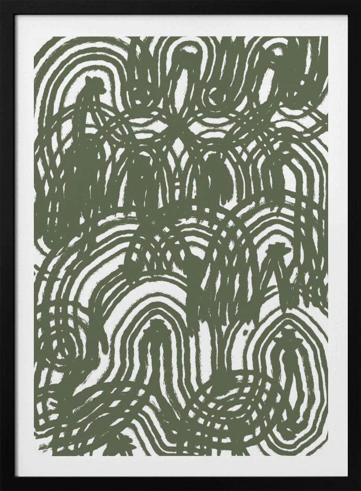 Grünes Muster | Poster