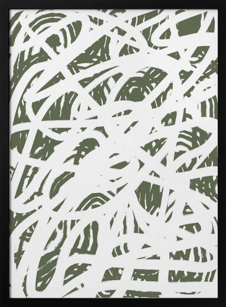 Abstraktes Grün | Poster