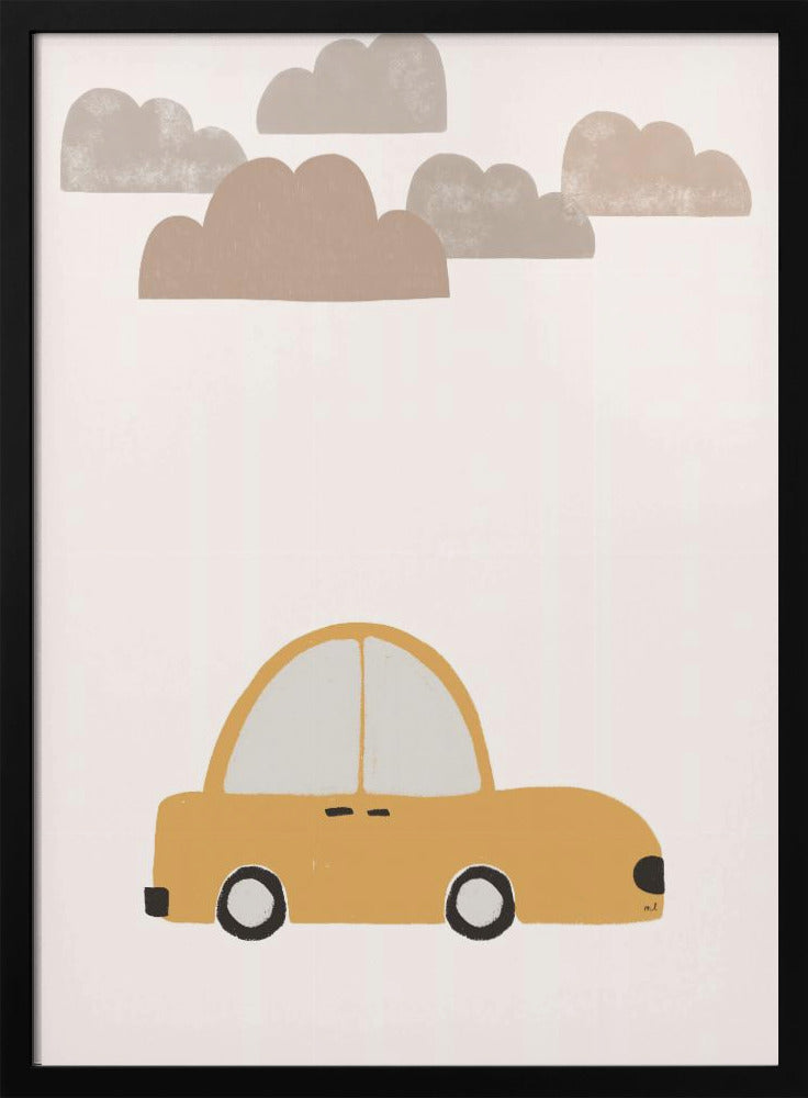 Gelbes Auto | Poster