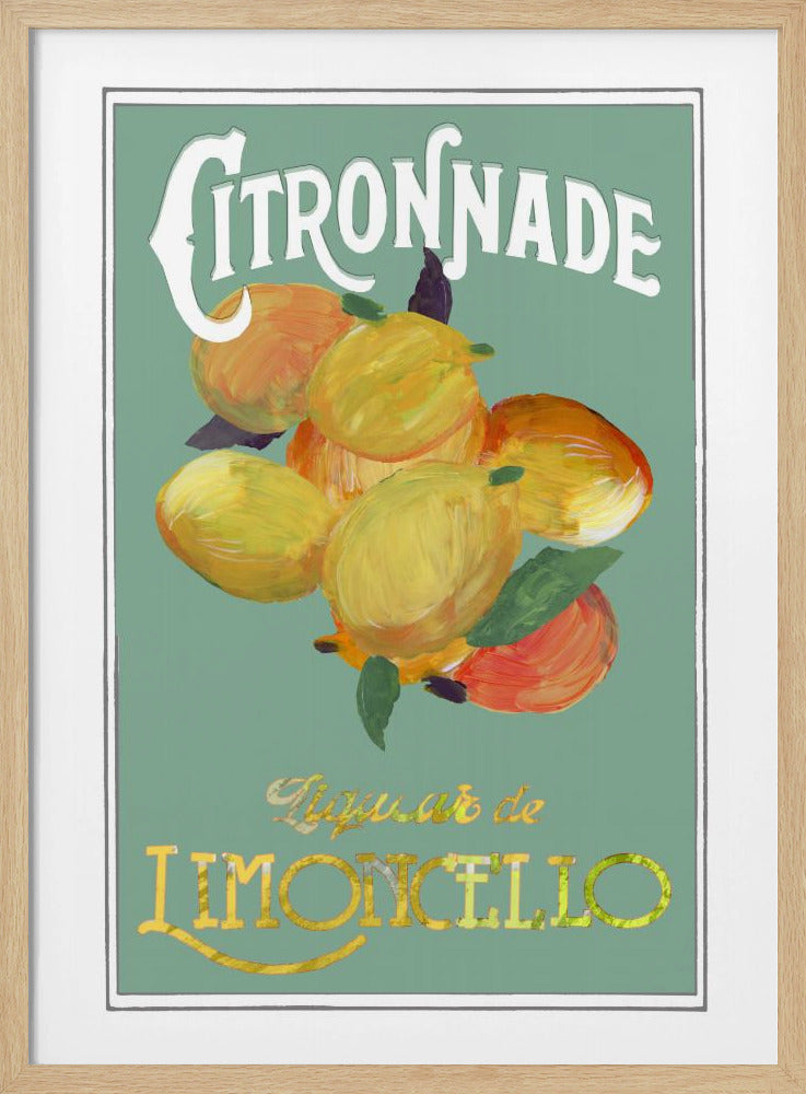 Citronnade Limoncello | Poster