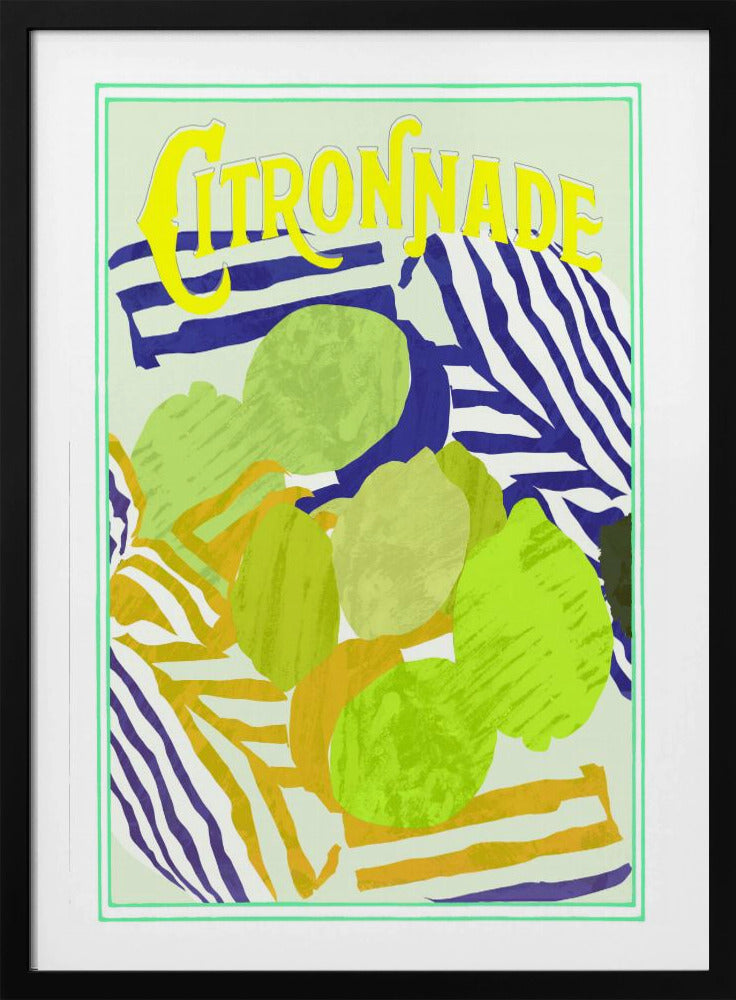 Citronnade Yellow and Green | Poster