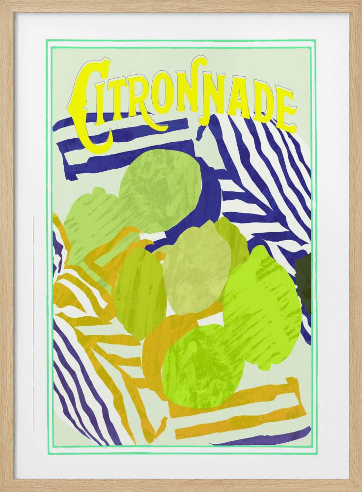 Citronnade Yellow and Green | Poster