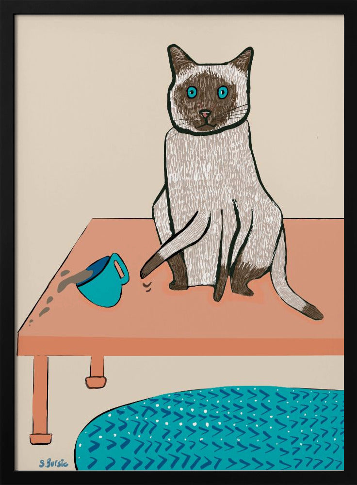 Frecher Katzenhumor | Poster