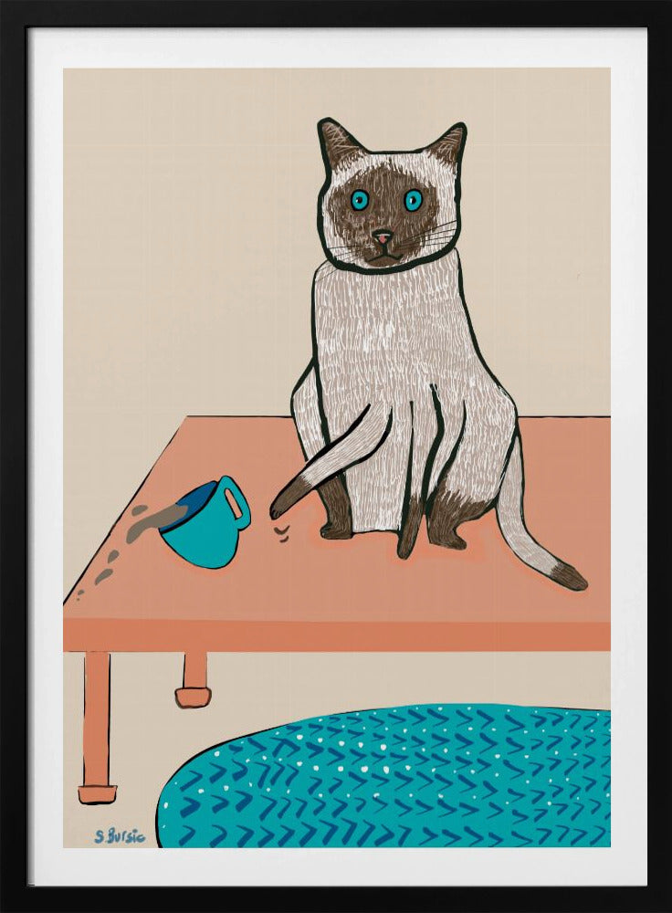Frecher Katzenhumor | Poster
