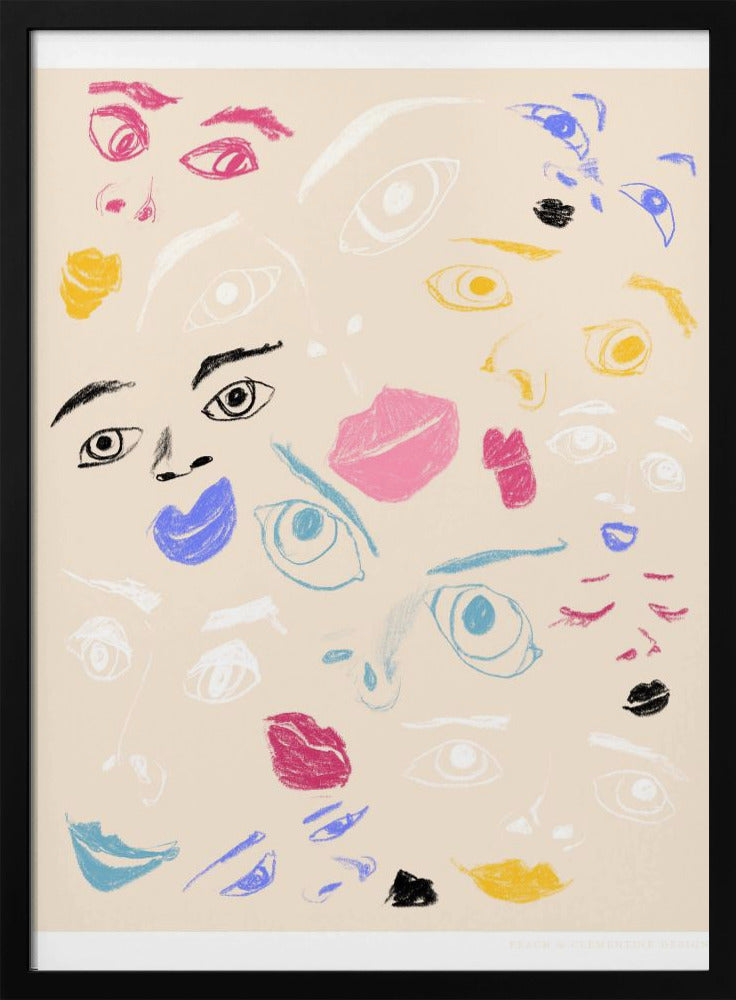 Pandc Faces Kopie | Poster