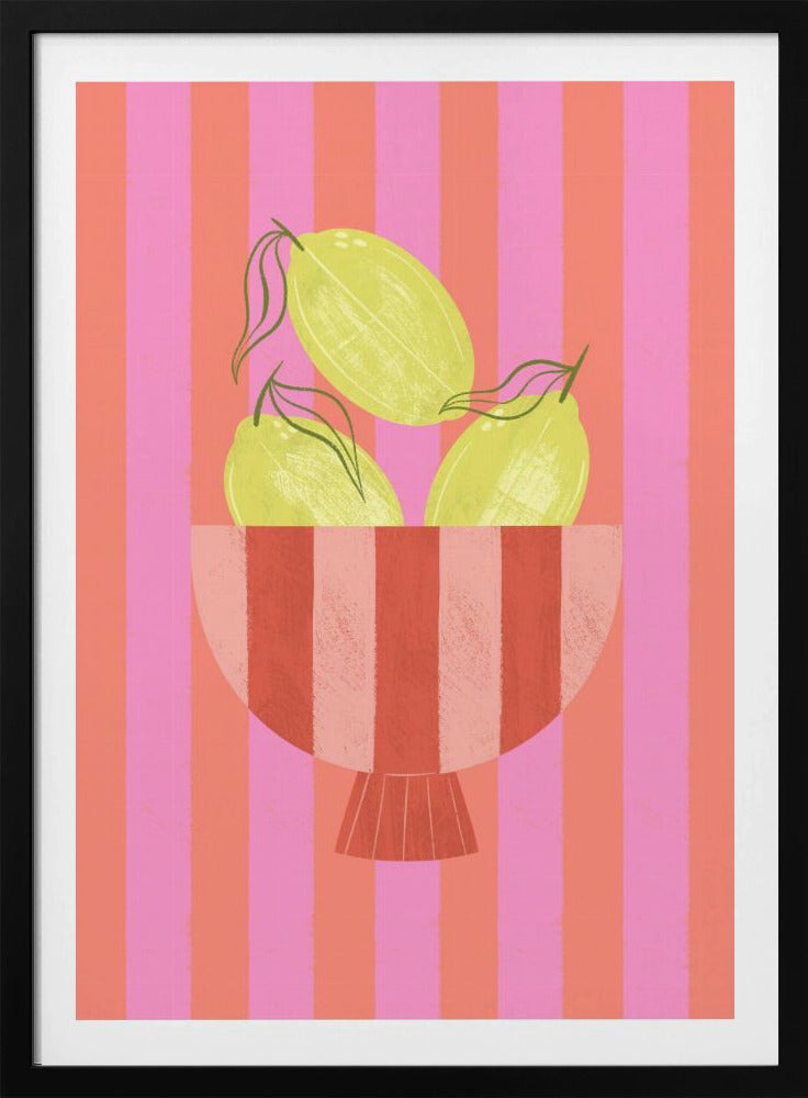 Bowl Of Lemons | Poster