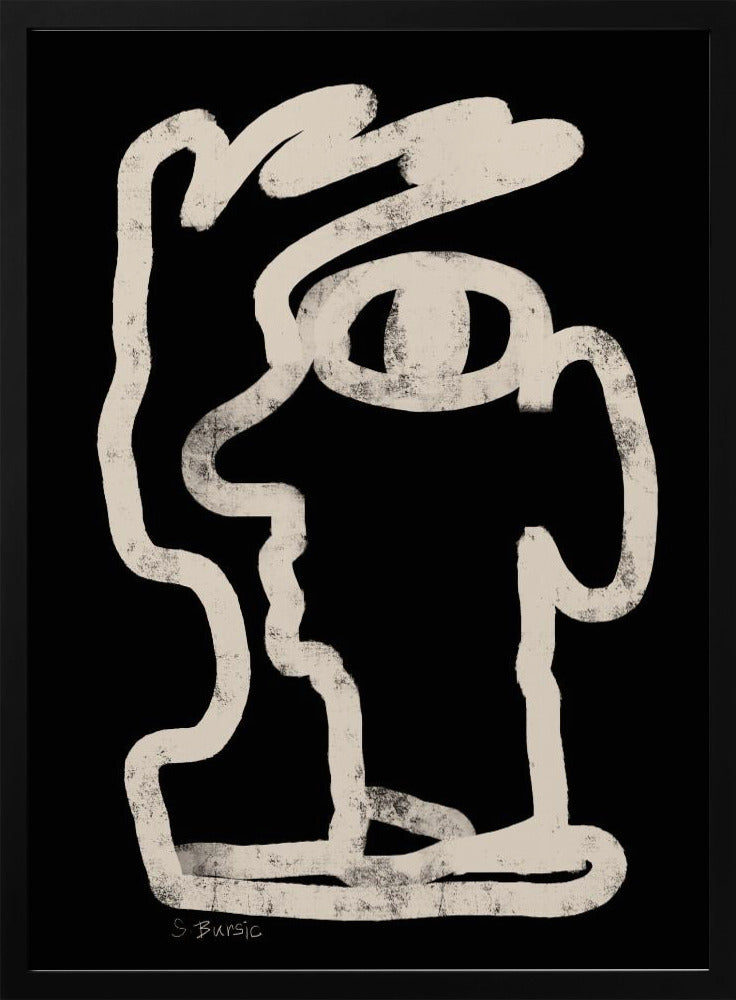 Gesichtslinienkunst | Poster