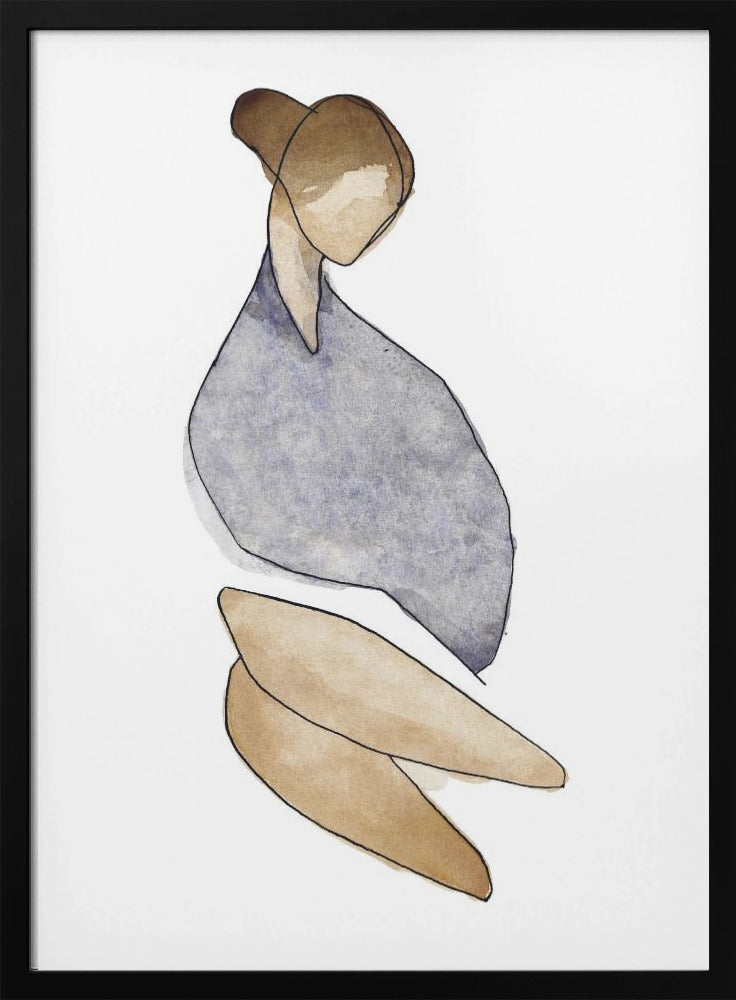 Sitzende Frau Nr. 11 | Poster