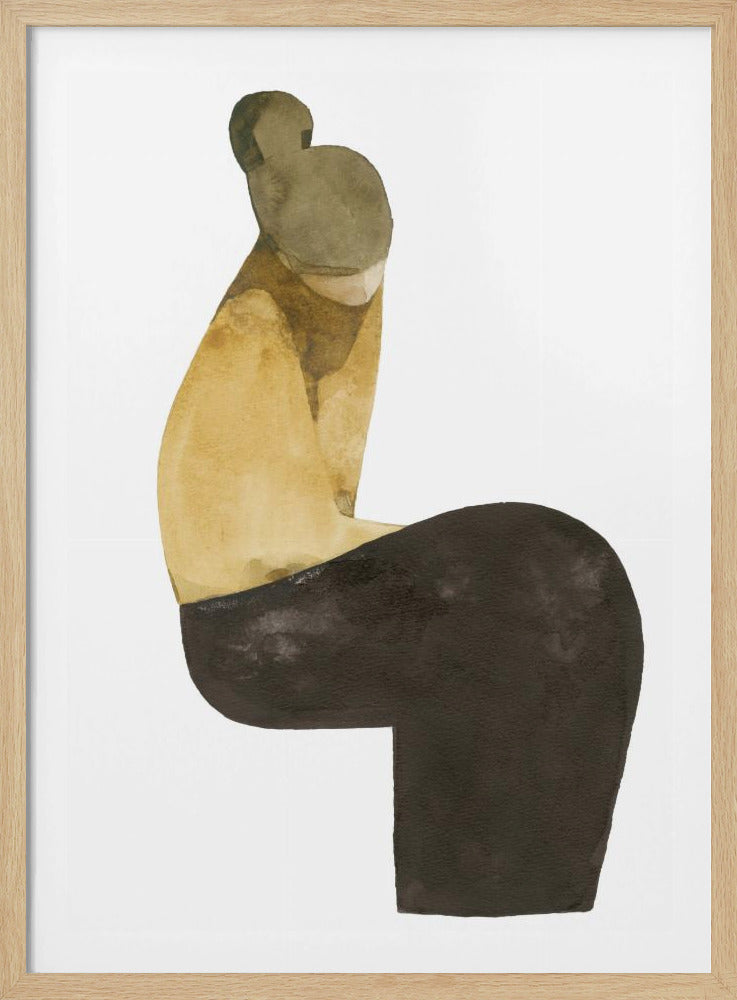 Sitzende Frau Nr. 15 | Poster
