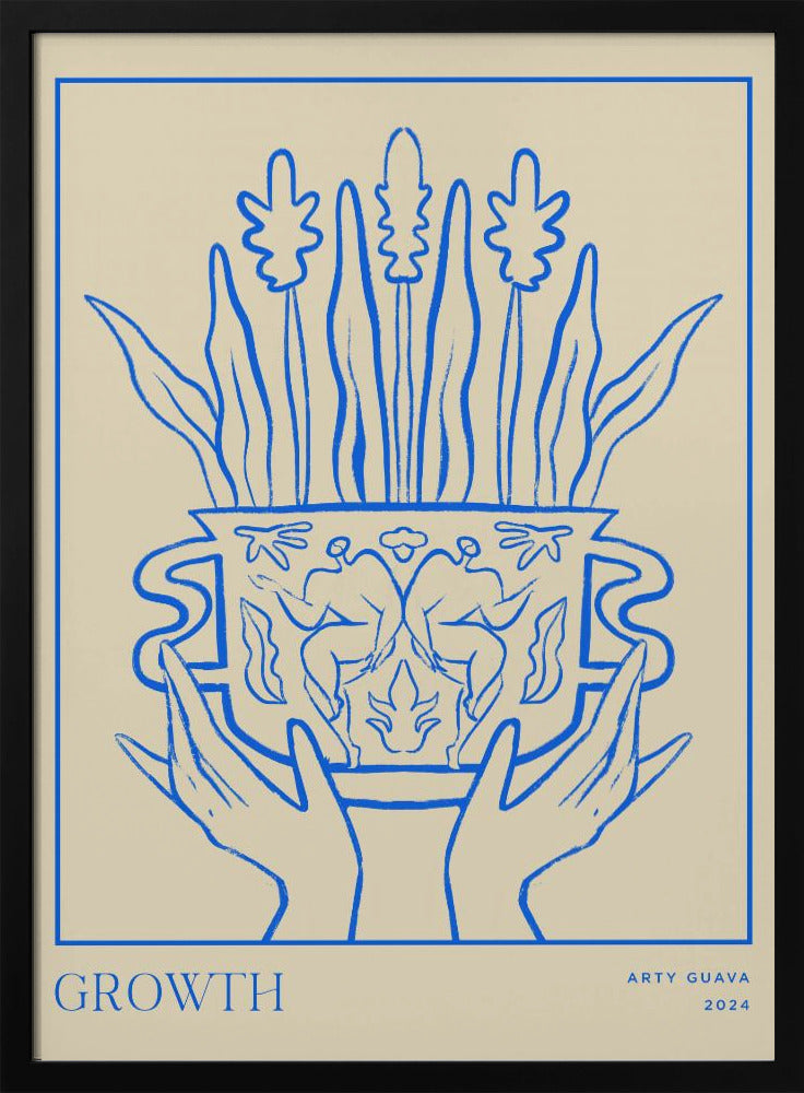 Vessel Collection : Wachstum (LineArt) | Poster
