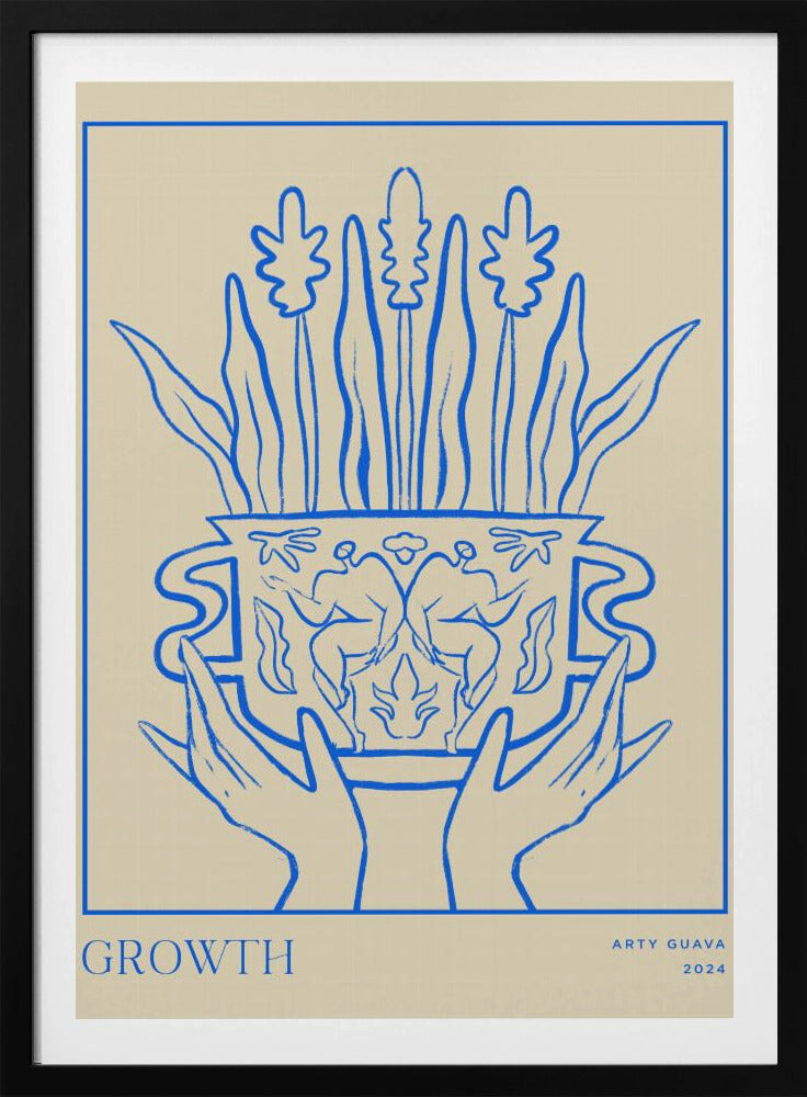 Vessel Collection : Wachstum (LineArt) | Poster