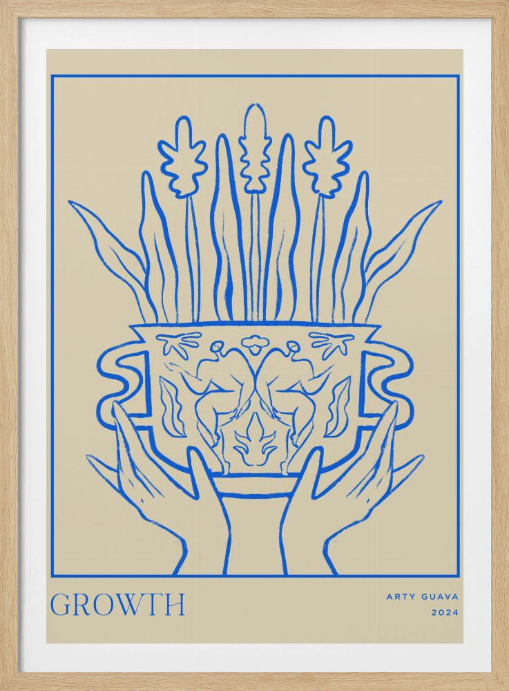 Vessel Collection : Wachstum (LineArt) | Poster