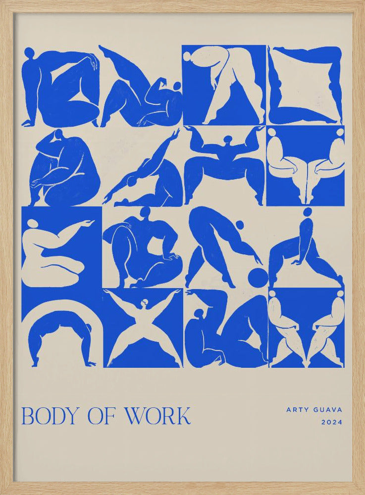 Werk (blau) | Poster