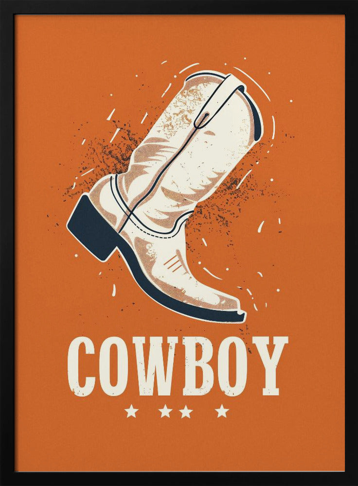 Cowboystiefel Vintage | Poster
