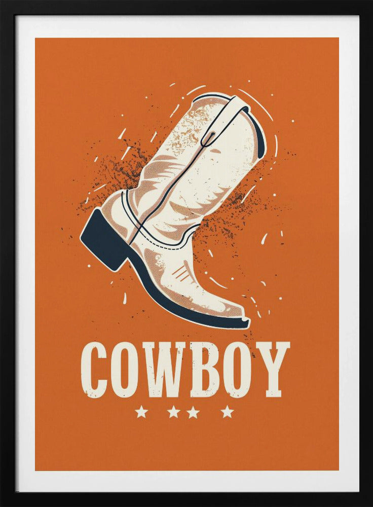Cowboystiefel Vintage | Poster