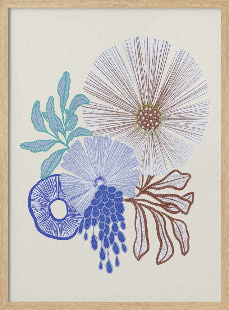 Korallenblumen | Poster