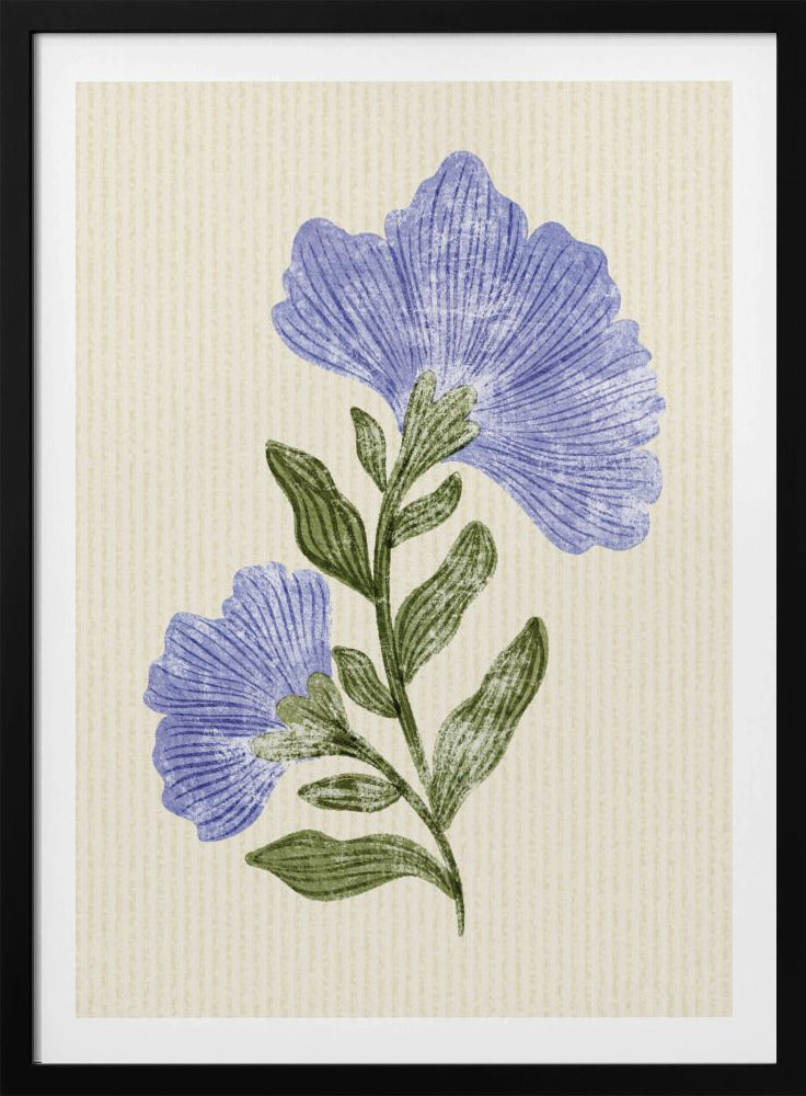 Vintage Blume | Poster