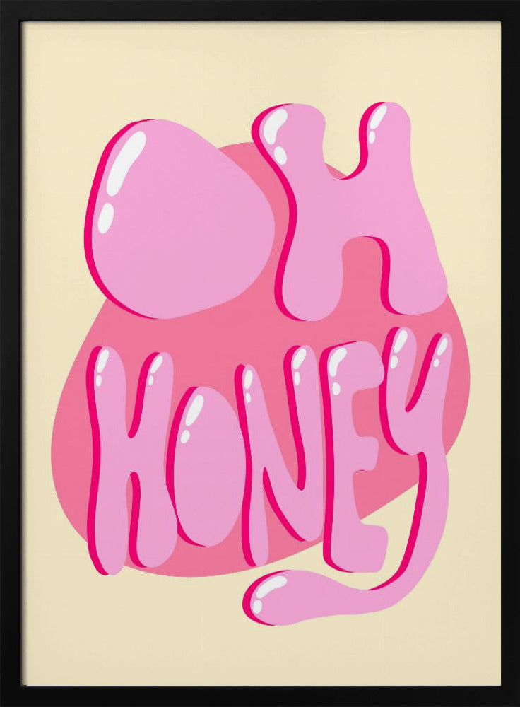 Sweet Bubble Letters | Poster