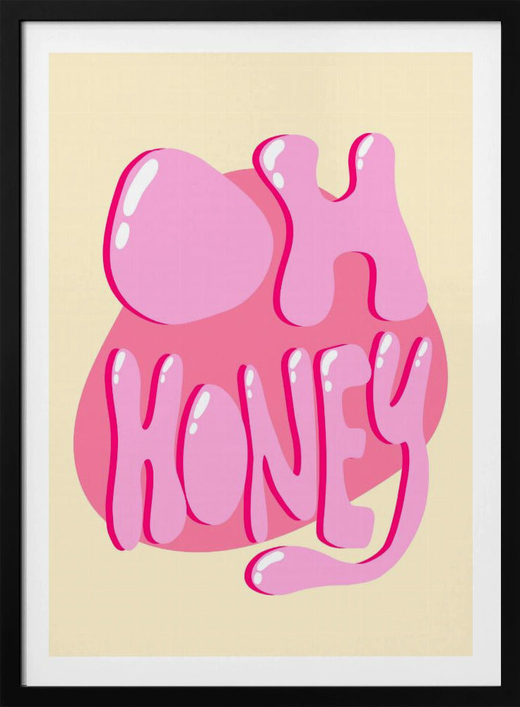 Sweet Bubble Letters | Poster