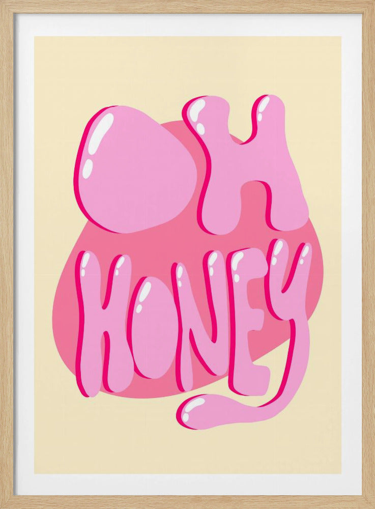 Sweet Bubble Letters | Poster