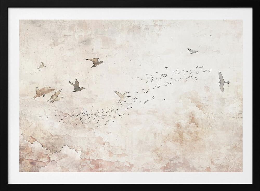 Vogel Vögel Tier Vintage Kunst Illustration Wandkunst 21 | Poster