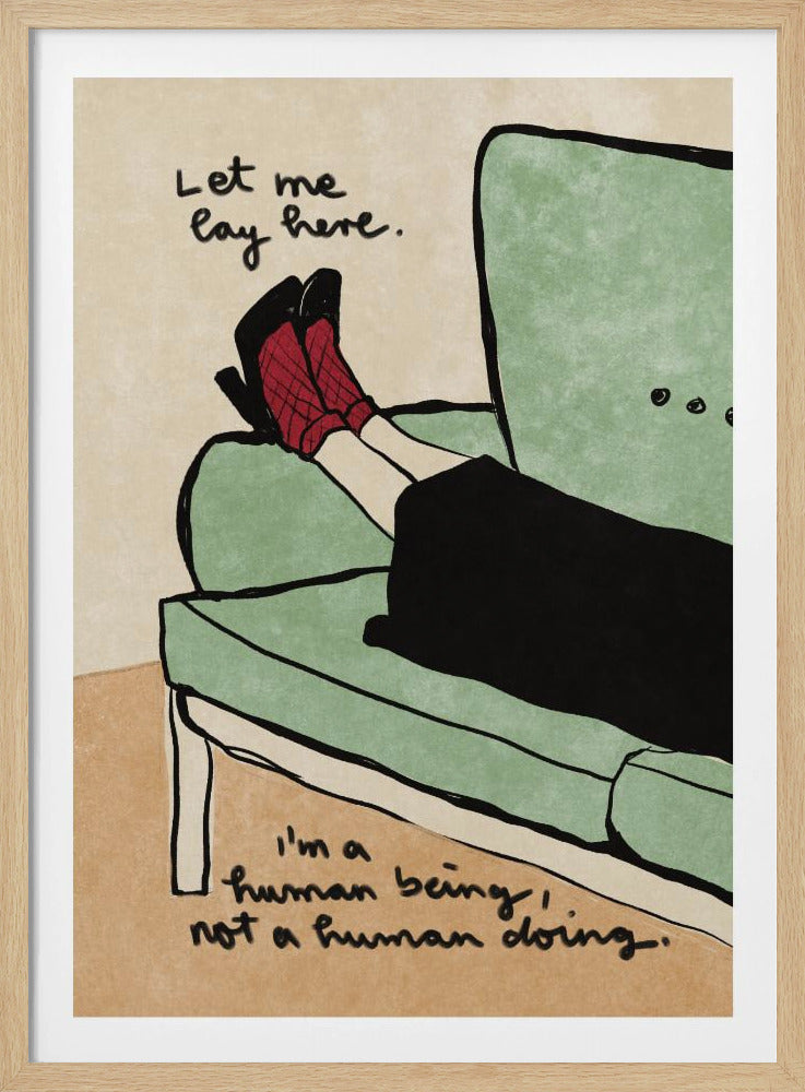 Lass mich hier liegen | Poster