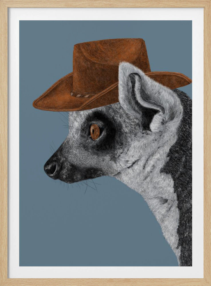 Felix, der Cowboy-Lemur | Poster