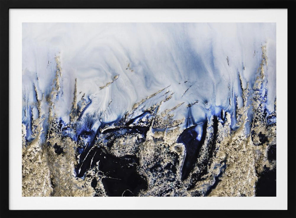 Dramatische Kunst - Goldene Felsen | Poster