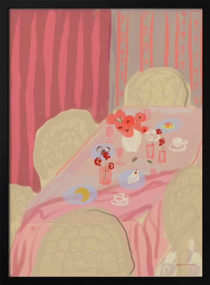 Rosé-Tisch | Poster