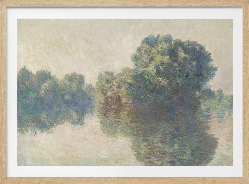 The Seine At Giverny (1897) | Poster