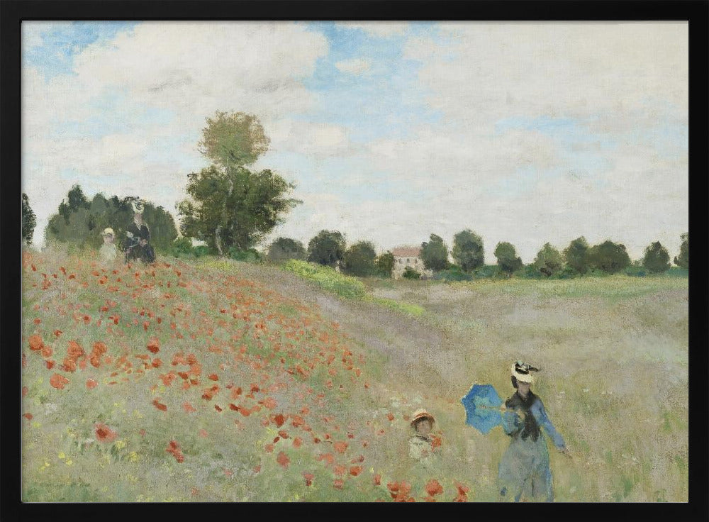 Mohnfeld bei Argenteuil (1873) | Poster