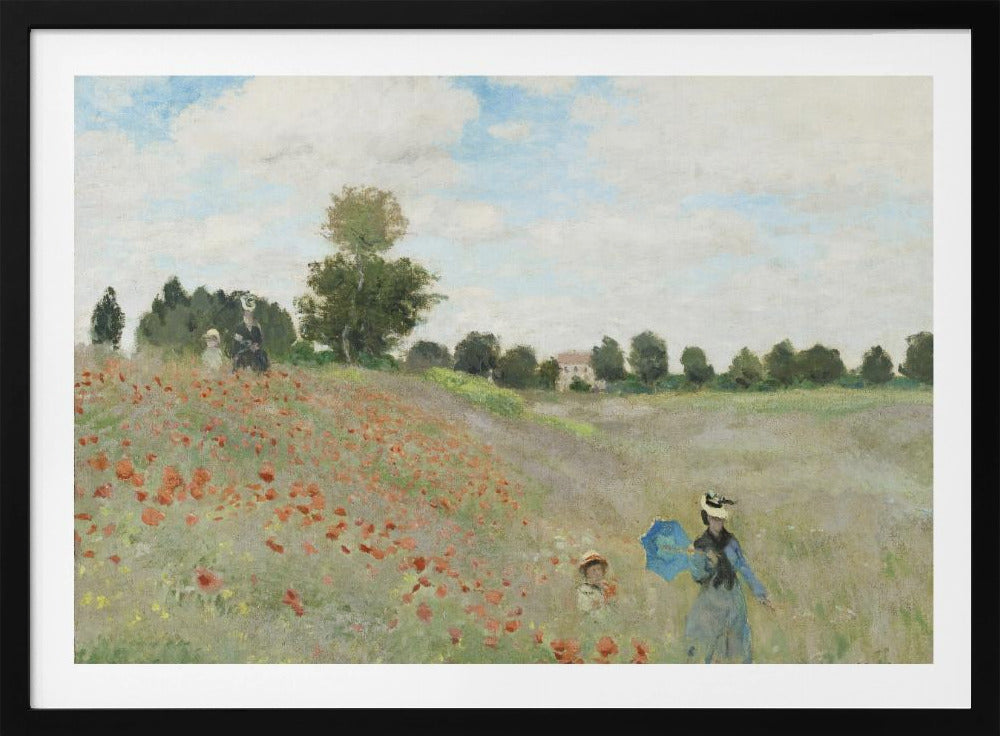 Mohnfeld bei Argenteuil (1873) | Poster