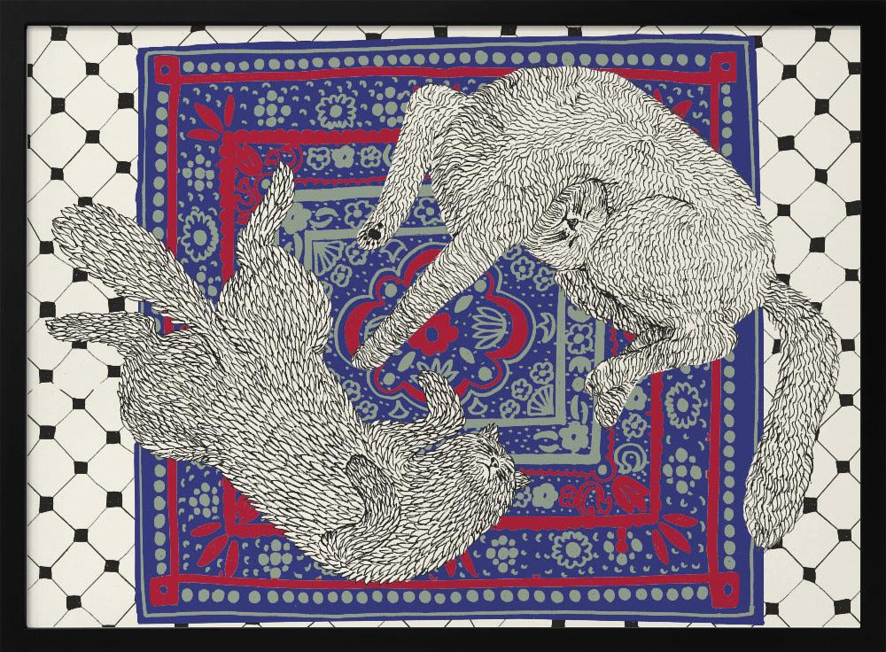 Schlafende Katzen | Poster