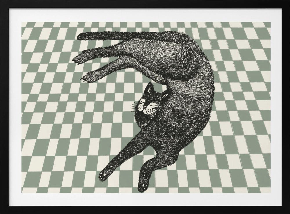 Schlafende Katze III | Poster