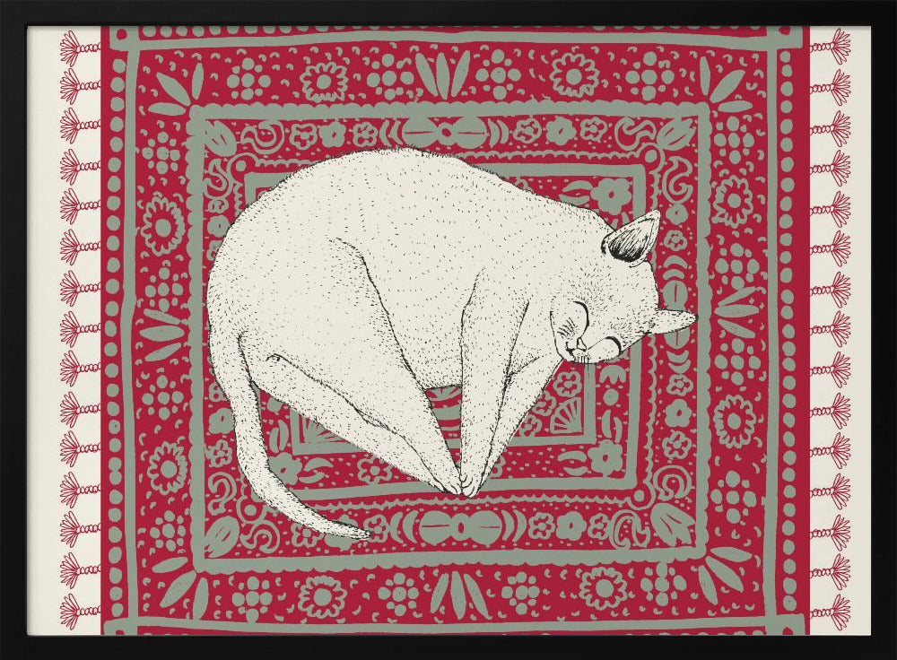 Schlafende Katze VI | Poster