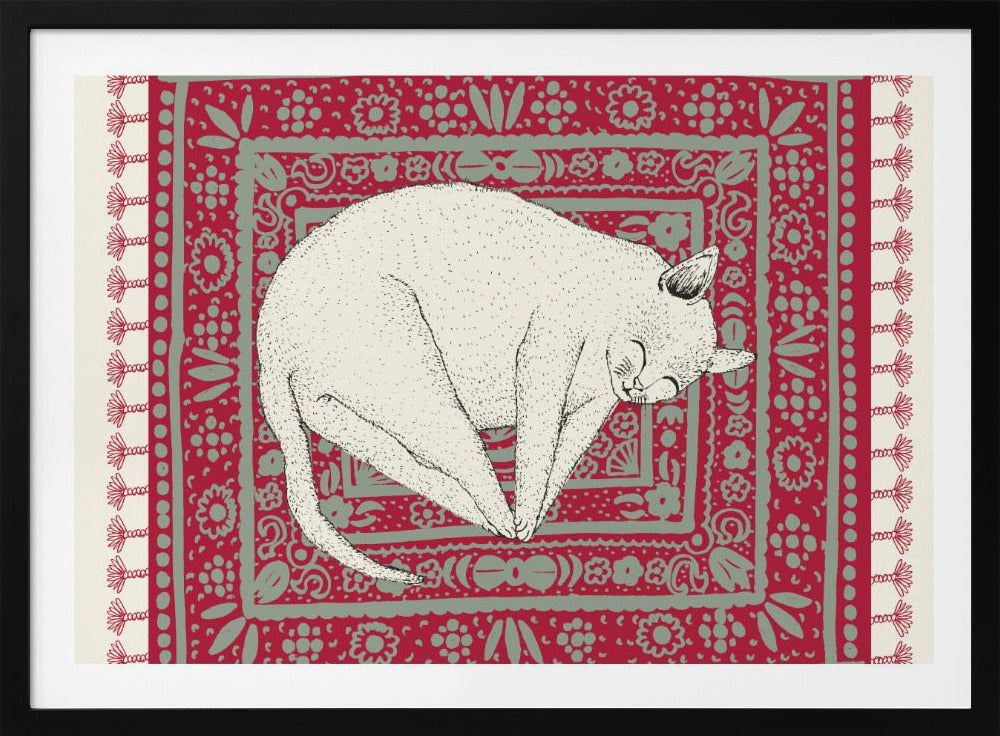 Schlafende Katze VI | Poster