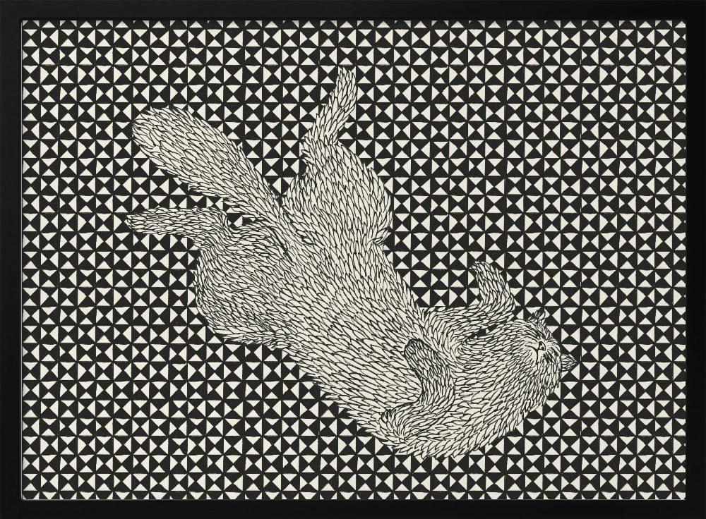 Schlafende Katze VII | Poster