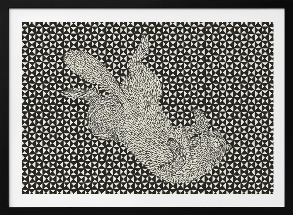 Schlafende Katze VII | Poster
