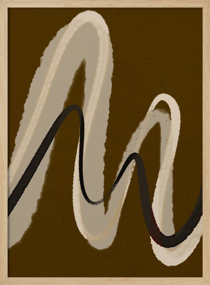 Fließende Wellen | Poster