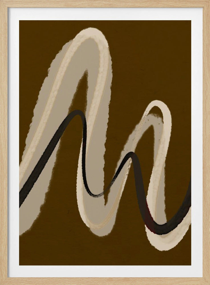 Fließende Wellen | Poster