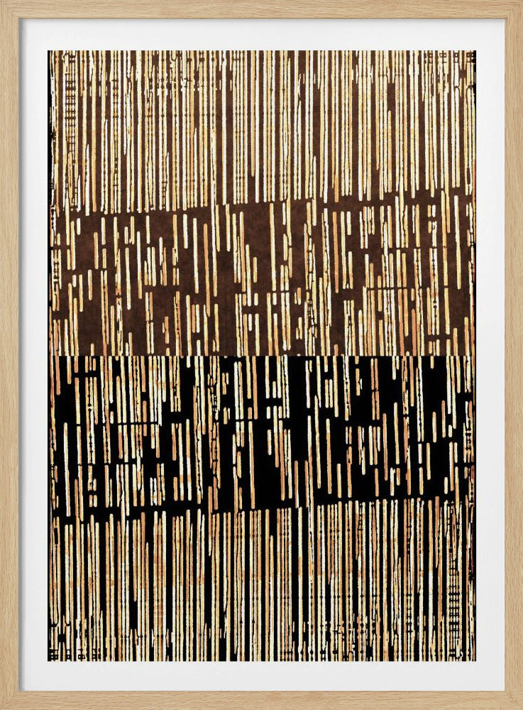 Komplizierte lineare Muster | Poster