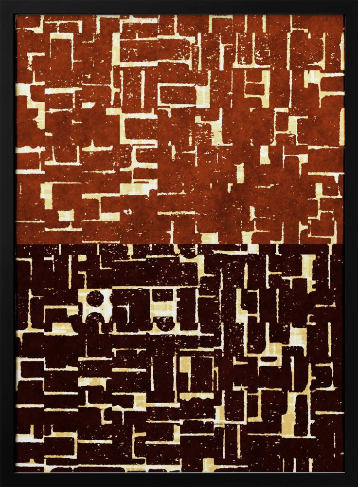 Dual Maze Tapestry | Poster