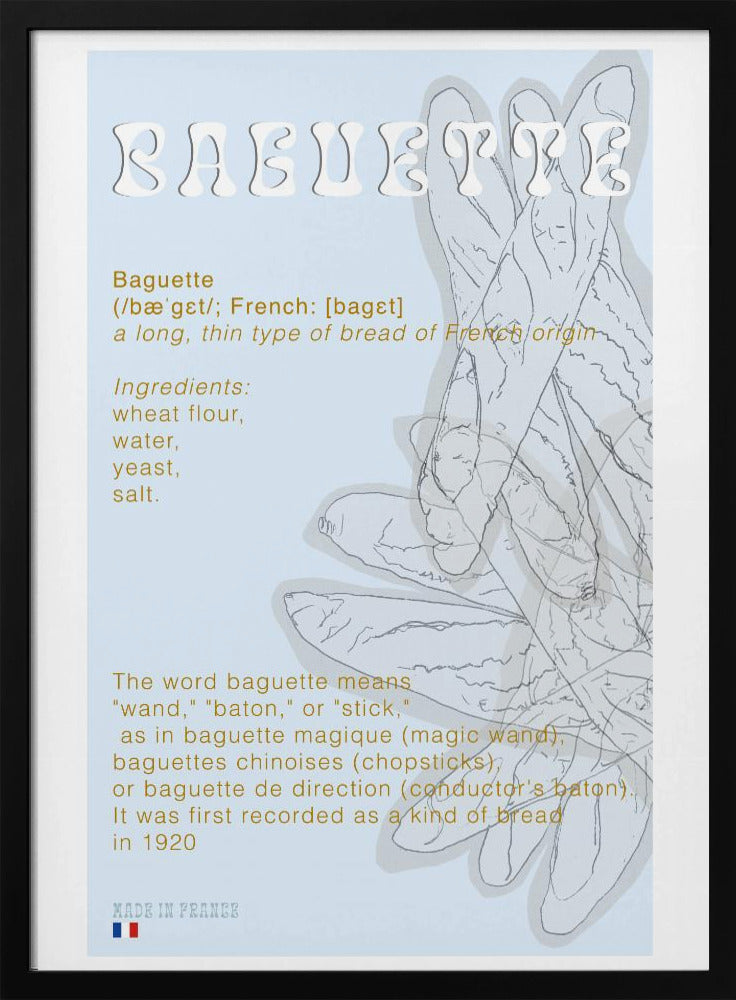 Baguette Coffee | Poster