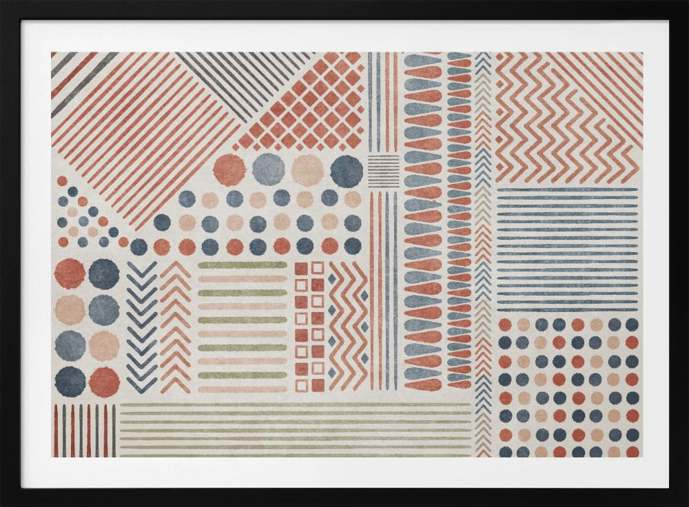 Geometrische Harmonie | Poster
