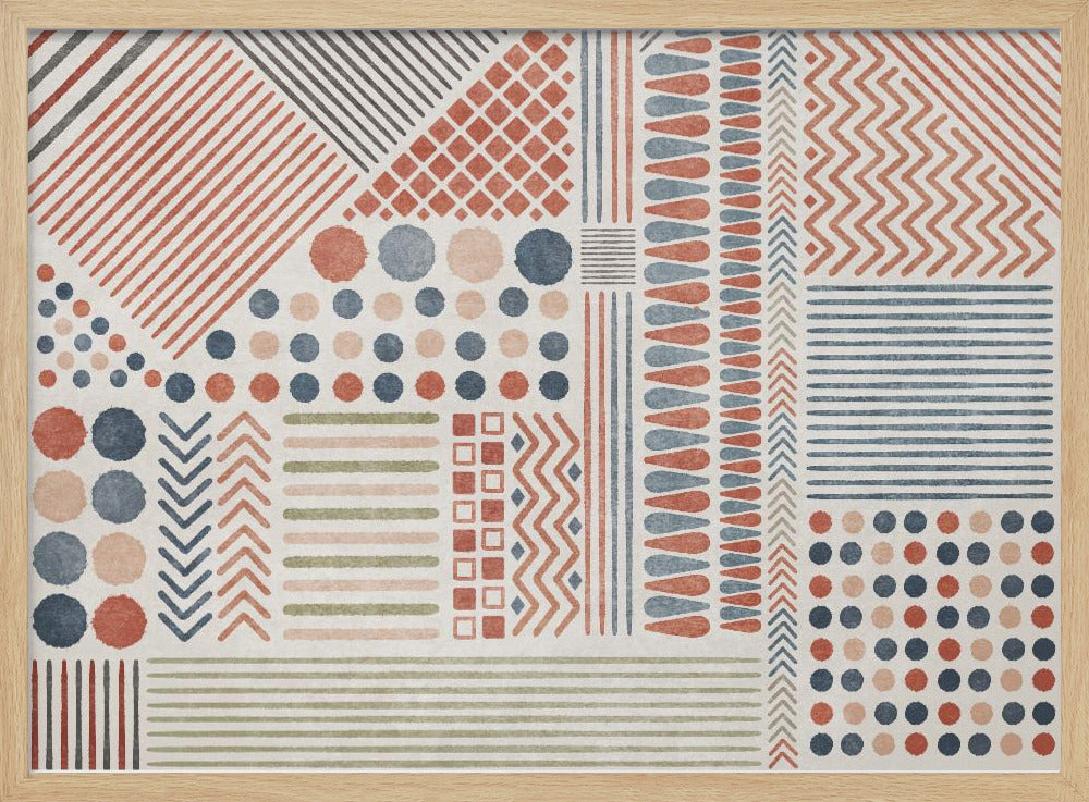 Geometrische Harmonie | Poster